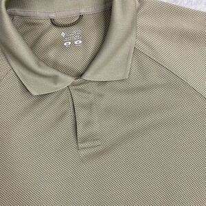 Columbia XCO Men's Green Short Sleeve Medium Polo Shirt Outdoors Fishing Camping